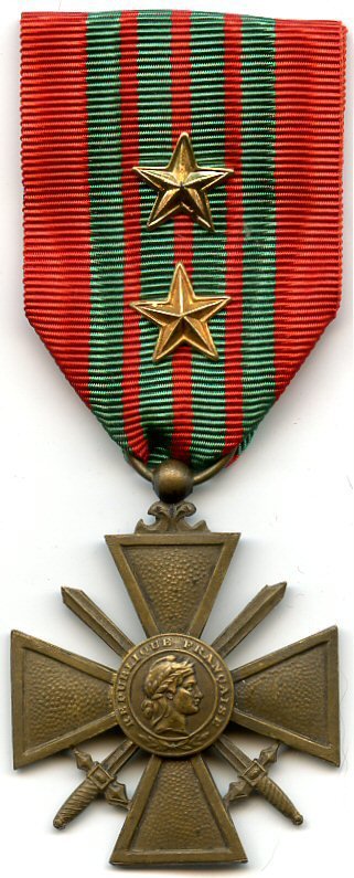 croix de guerre 1939-1940
