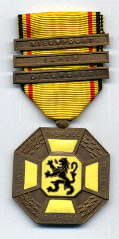 BELGIQUE médaille des trois cités flamandes