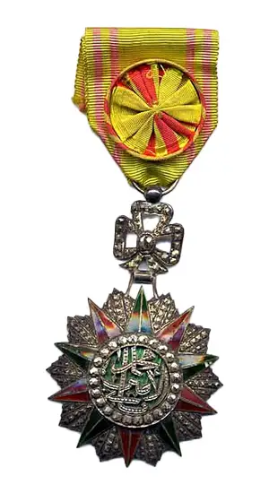 TUNISIE ordre du Nichan Iftikhar