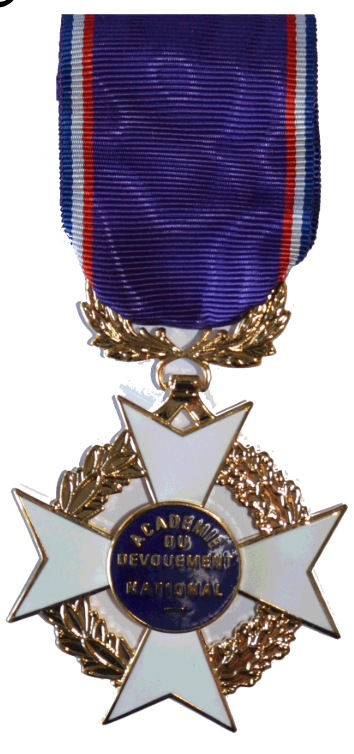 croix d’honneur de l’académie du dévouement national