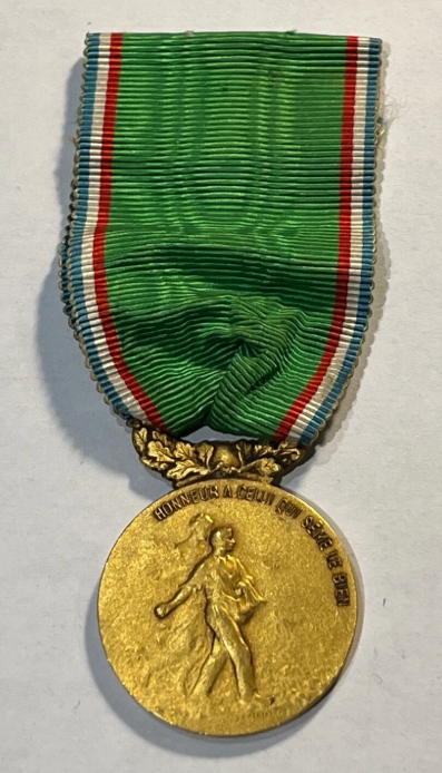 croix d’honneur de l’oeuvre humanitaire de la société des bienfaiteurs de l’humanité de France et des colonies