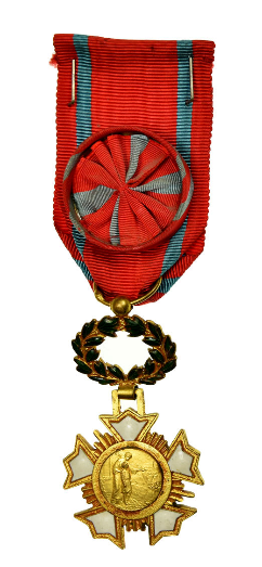 croix de l’ordre patrie art humanisme civisme